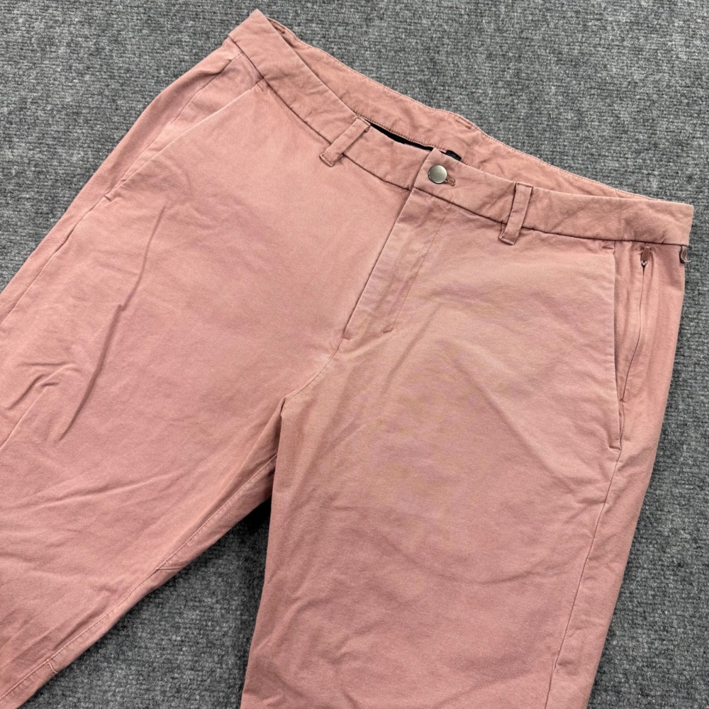 Lululemon Men's Tech Canvas‎ ABC Slim-Fit Pants Chino Dusty Rose 32 Style M6ACNS